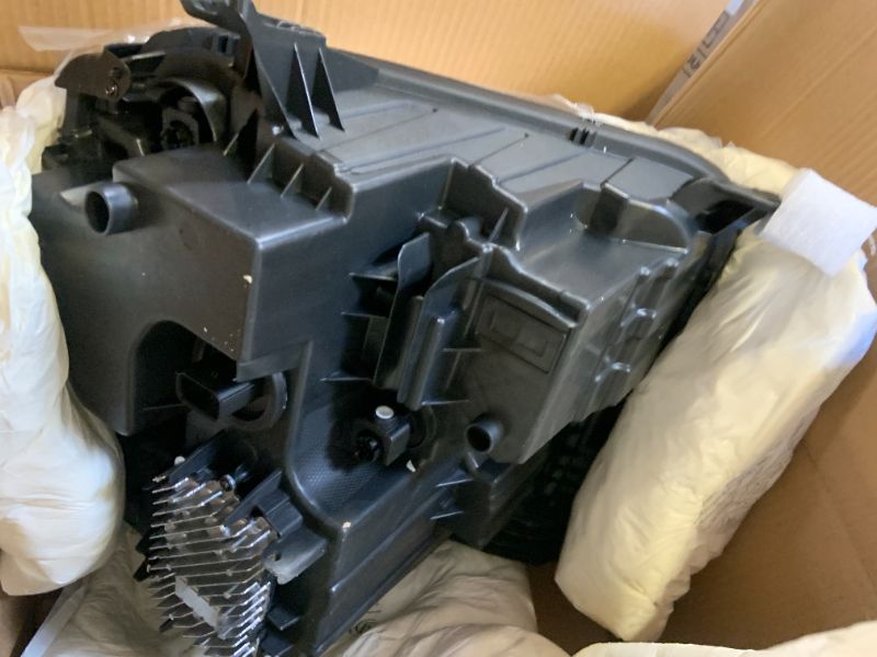 Photo 1 of VLINCAR Full LED Headlight Compatible with Chevy Silverado 1500 2022 2023 2024 LT Trail Boss/RST Model w/Amber Animation Head Light Lamp Black Bezel Left Driver Side 85594431