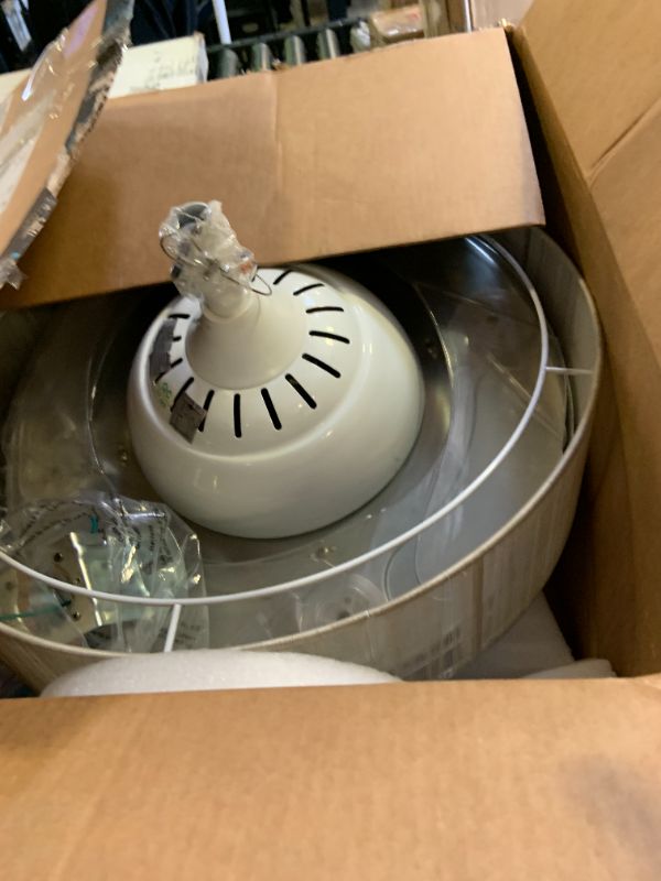 Photo 1 of Fanyank Crystal Ceiling Fan Fandelier with Lights-Ceiling Fans with Lights,50" Low Profile and Remote Control, Flush Mount, Reversible, Dimmable, Noiseless, Black Ceiling Fan for Bedroom