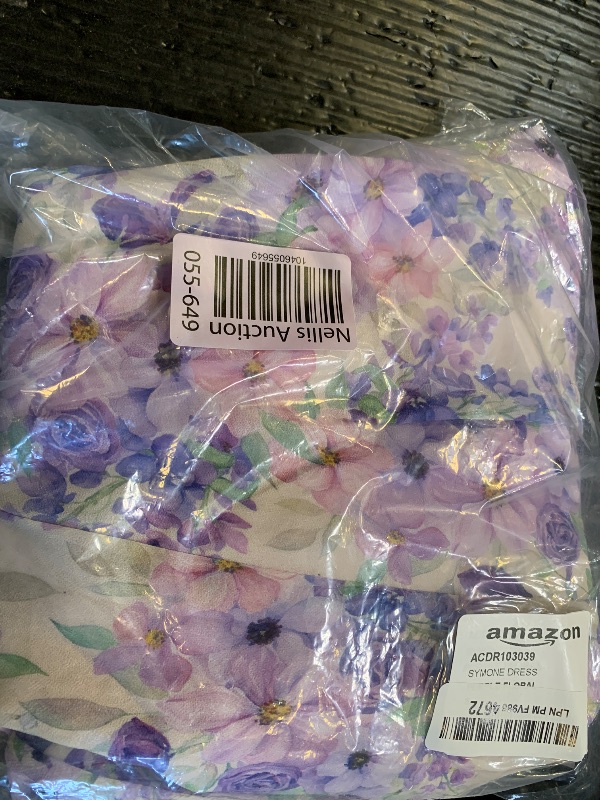 Photo 1 of ASTR The Label Women's Symone Dress, Purple Floral, S
