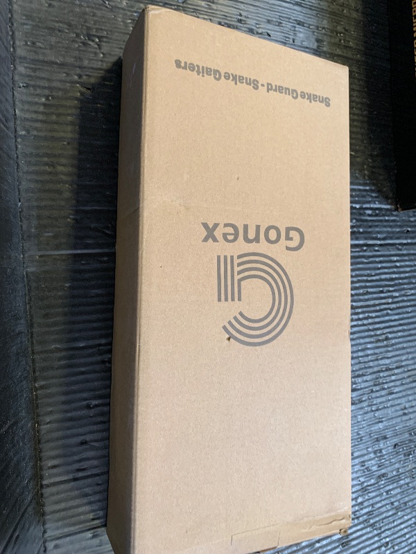 Photo 1 of Gonex Snake Gaiters, Waterproof Snake Guards, Snake Bite Protection for Lower Legs, Snake Proof Gaiters Fit for Men & Women, Adjustable Size, 1 Pair