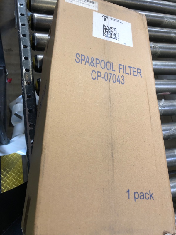 Photo 1 of Cryspool® 07043 Filter Compatible with Caldera 75, C-7375, 1019301, 73531, PCD75N, FC-3964, 75 Sq. Ft Spa Filter Cartridge, 1 Pack