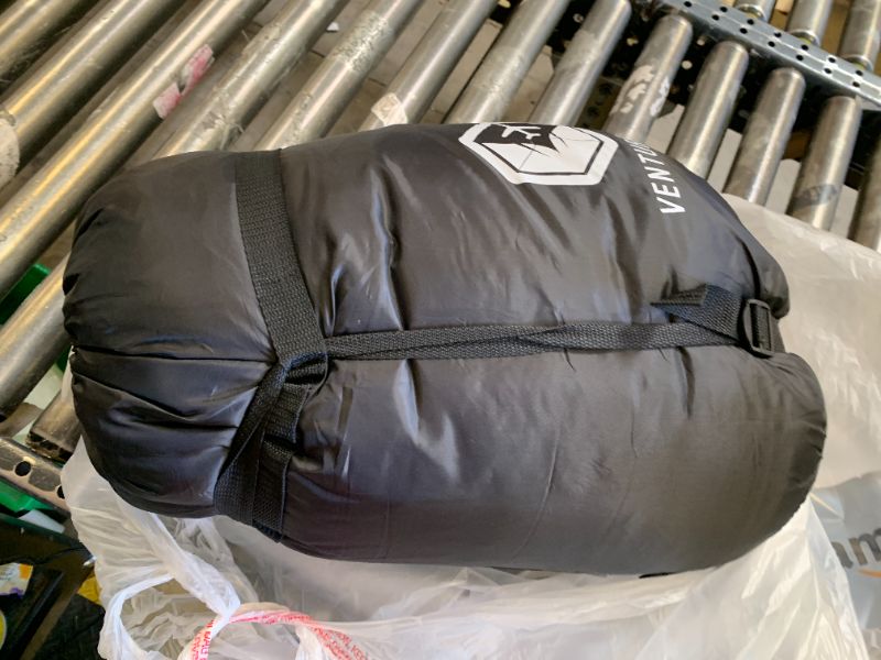 Photo 1 of VENTURE 4TH 3-Season XXL Backpacking Sleeping Bag, Camping Sleeping Bags for Adults & Kids - Lightweight, Comfortable, Water Resistant, Ideal for Hiking, Camping & Outdoor - Black