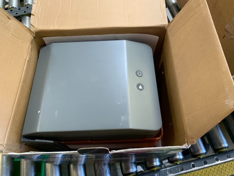 Photo 1 of Genmitsu Kiosk 10W 10000mW Laser Engraver, Light Weight & Portable Laser Engraver Machine, Home Laser Cutter with Acrylic Enclosure for Wood/Leather/Metal, 3.9'' x 3.9'' Engraving Area, Safety Class 1