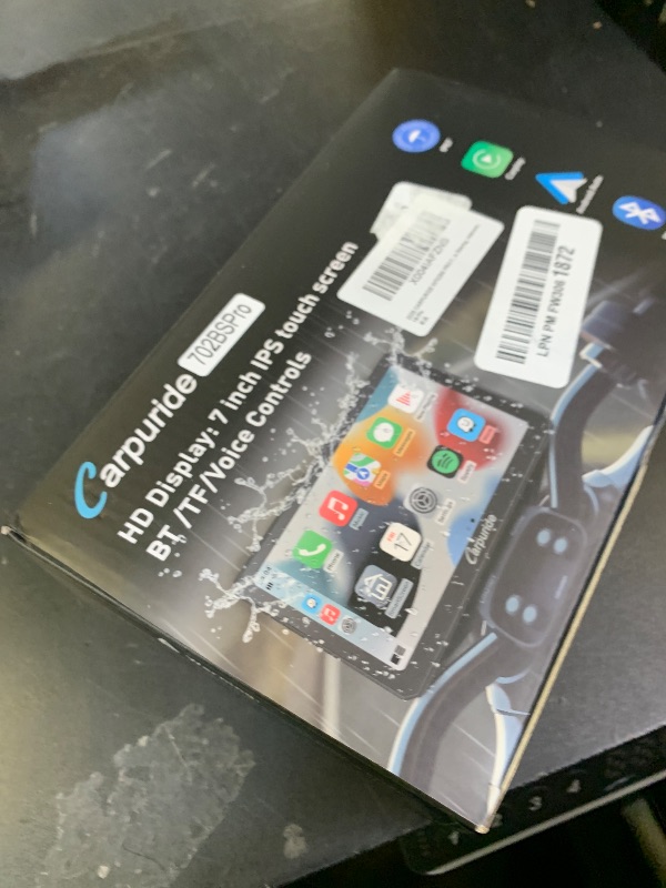 Photo 1 of CARPURIDE W702BS PRO for BMW Motorcycle CarPlay & Android Auto Dual Bluetooth, 7" Waterproof GPS Navigation Screen, Data Reading, Native Wonder, TPMS, Light Sensor, Music Sharing, Intercom,16-Pin