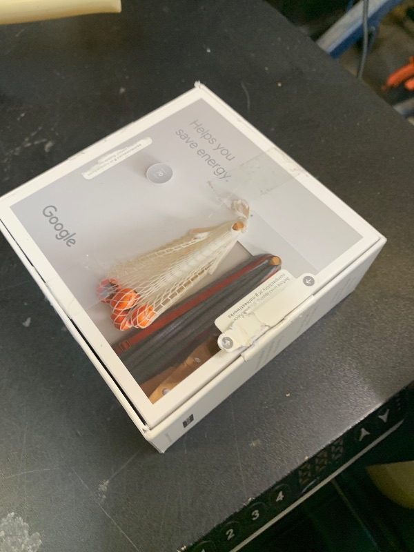 Photo 1 of Google Nest Thermostat - Smart Thermostat for Home - Programmable Wifi Thermostat - Snow