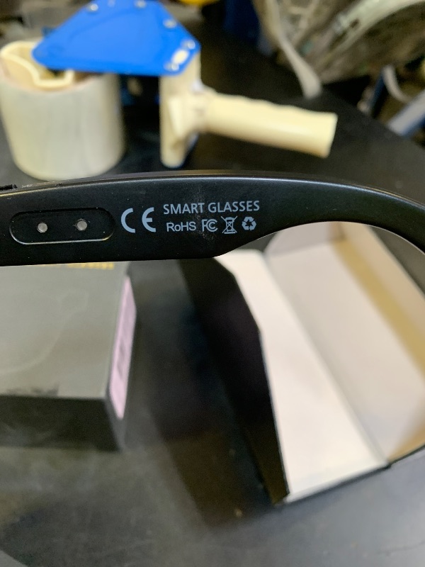 Photo 1 of 2026 Smart AI Glasses, 8MP 4K POV Camera, AI Assistant, HD Video, Voice Recorder, Meeting Transcriber, Translation, Open-Ear Bluetooth, Photochromic + Extra Blue Light Lenses for Travel & Vlogging