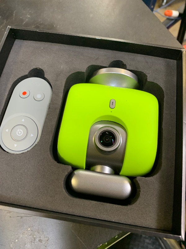 Photo 1 of XbotGo Chameleon AI Auto Sports Action Camera - 4K 60FPS Soccer Camera and Basketball Tracking Camera for Team Sports, Live Streaming, No Subscription, Works with iOS & Android (Lemon Green)