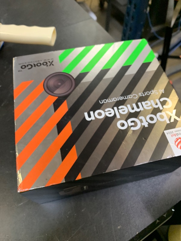 Photo 1 of XbotGo Chameleon AI Auto Sports Action Camera - 4K 60FPS Soccer Camera and Basketball Tracking Camera for Team Sports, Live Streaming, No Subscription, Works with iOS & Android (Lemon Green)