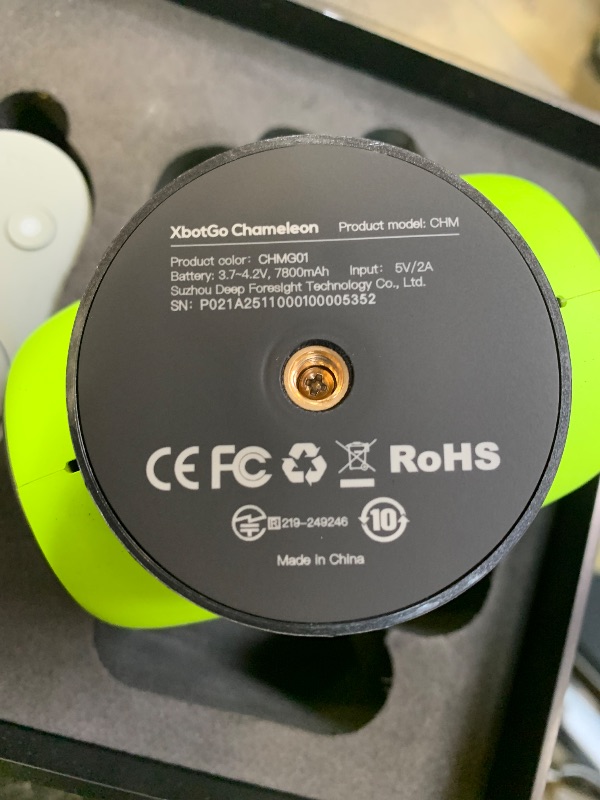 Photo 1 of XbotGo Chameleon AI Auto Sports Action Camera - 4K 60FPS Soccer Camera and Basketball Tracking Camera for Team Sports, Live Streaming, No Subscription, Works with iOS & Android (Lemon Green)