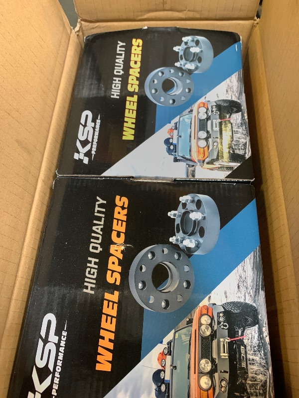 Photo 1 of KSP 25mm 5x114.3 Hubcentric Wheel Spacers Fit Camry Highlander Tacoma, Lexus TC XB, ES300 350, GS300 350 430,IS250 300 350,LS400 430 460,RC300 350(4 pcs 60.1 bore 12X1.5mm)