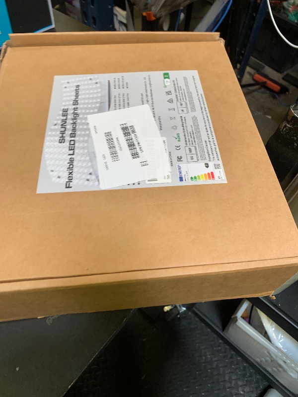 Photo 1 of 12 Pack LED Backlight Sheet, 24V 36W 6000K White Flexible Led Panel with Alexa & APP Remote Control Dimmable Transparent Film Screen 19.7X9.7 Inch for Translucent Stone/Marble/Onyx/Quartz Countertop