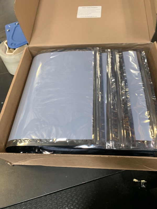 Photo 1 of 12 Pack LED Backlight Sheet, 24V 36W 6000K White Flexible Led Panel with Alexa & APP Remote Control Dimmable Transparent Film Screen 19.7X9.7 Inch for Translucent Stone/Marble/Onyx/Quartz Countertop