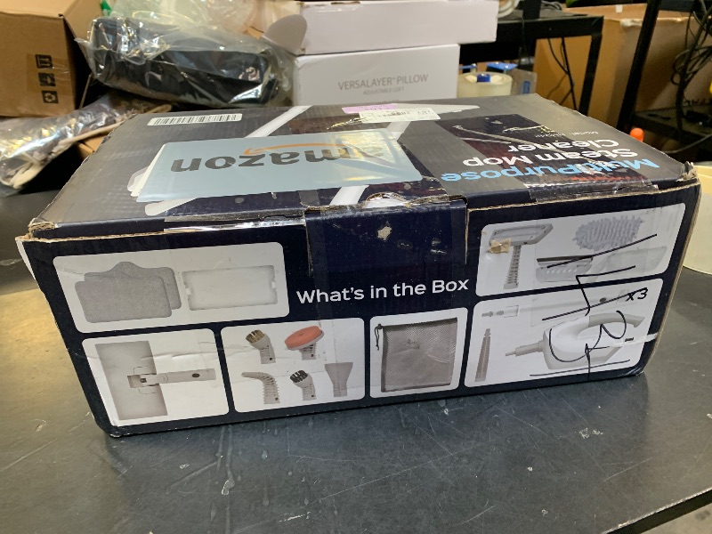 Photo 1 of 10-in-1 Steam Mop, Detachable Handheld Steam Cleaner, Multi & Up Steamer for Cleaning with 350ml Tank,10s Heat-Up, 23Ft Cord, 248°F 1200W Powerful Floor Steam Mop for Hardwood Floors, Grout, Carpet