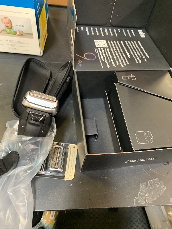 Photo 1 of Braun Series 9 PRO+ Electric Shaver, Pro SensoAdapt, 6in1 SmartCare Center, Wet & Dry Razor, 9660CCPS, Black