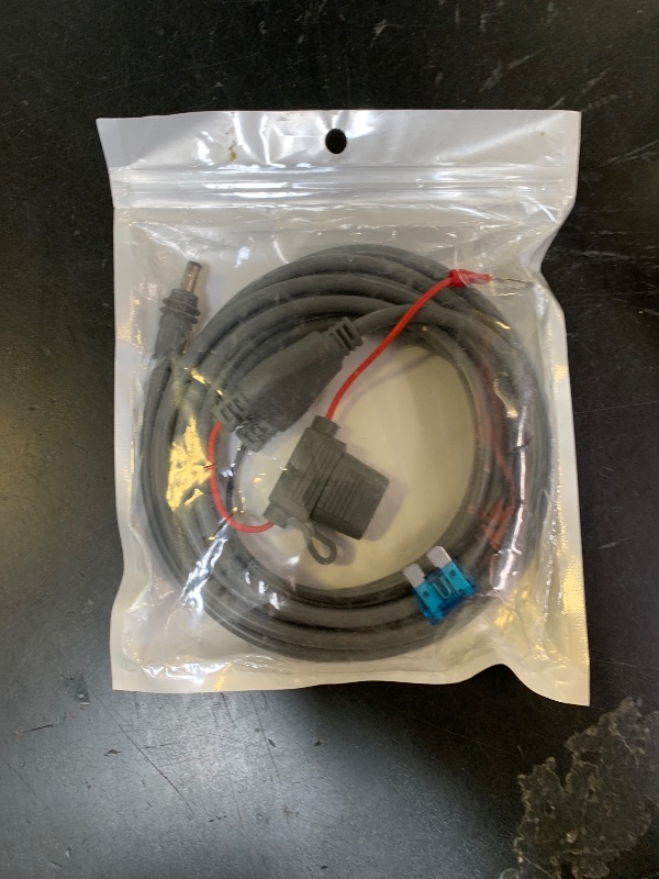 Photo 1 of 10 FT Starlink Mini Direct Battery Power Cable [No Boost Converter Needed] Waterproof 18AWG Starlink Mini Power Cable with 15A Fuse, Starlink Car Adapter – Direct to Car, RV, or Marine Battery