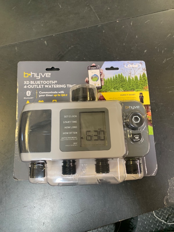 Photo 1 of Orbit 24634 B-hyve XD 4-Port Smart Hose Watering Timer