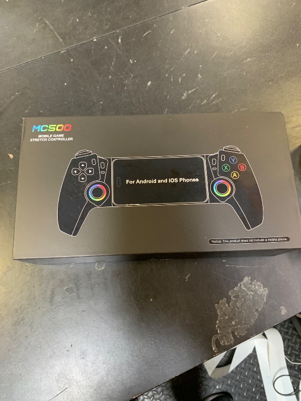 Photo 1 of Wireless Phone Controller for iPhone/Android/Switch 1/2/OLED/iPad Mini With Hall Joystick, LED Mobile Gaming Controller for iOS Support Xbox, Steam Link, GeForce Now, Arcade,Call of Duty, Roblox