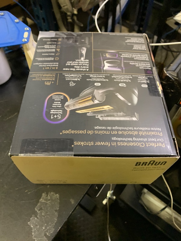 Photo 1 of Braun Series 9 PRO+ Electric Shaver, Wet & Dry Razor, Pro SensoAdapt, 6in1 SmartCare Center, 9697CC, Silver