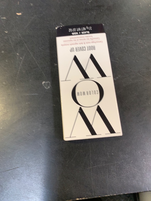 Photo 1 of COLOR WOW Root Cover Up, Black – Instant Grey Coverage and Temporary Touch-Up, Water and Sweat Resistant, No mess Award-Winning Formula