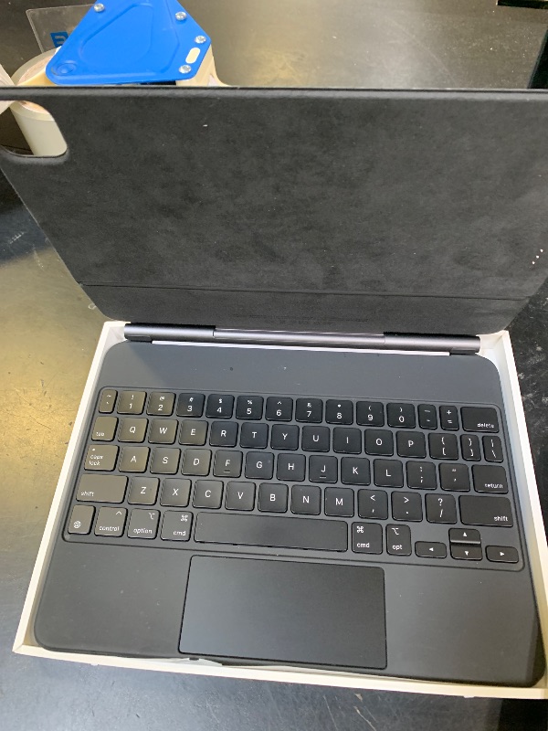 Photo 1 of Apple iPad Magic Keyboard Case for iPad Pro 11-inch (M4 and M5), Great Typing Experience, Built-in Trackpad, Function Row, US English - Black