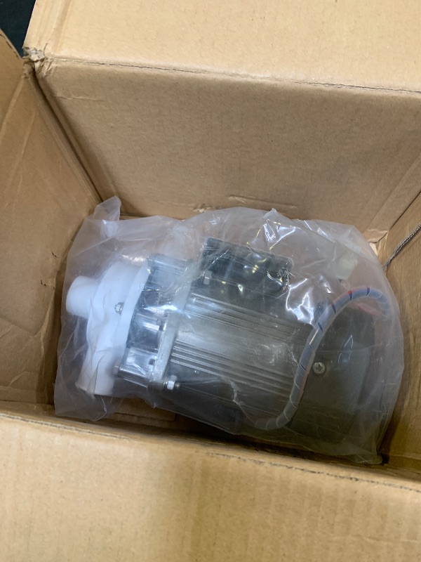 Photo 1 of S-0731 Ice Machine Motor for Hoshizaki Ice Machine, Pump Assy Motor for Hoshizaki Ice Maker KM-901 KM-1100 KM-1340, Come with Mounting Plate and 16in Cable & Plug