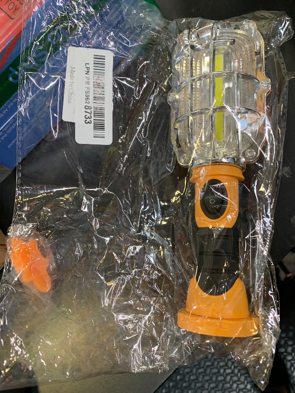 Photo 1 of 1 Pack Handy Cordless Ultra Bright LED Work Light, agnetic Base Hands Free Emergency COB Light, Indoor Outdoor Compact Light