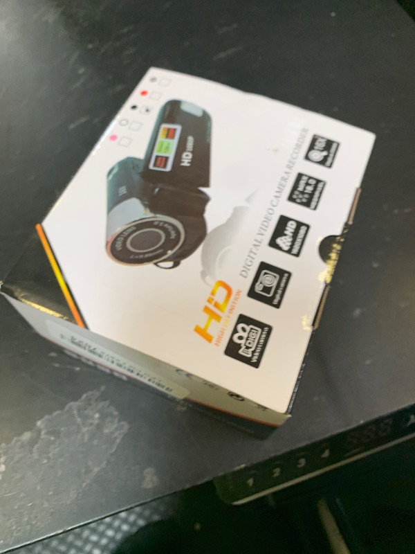 Photo 1 of **********MISSING PARTS*******
Focket 16X Digital Zoom Video Camera Camcorder, 2.7in LCD Screen 16MP Digital Camera Recorder 128GB Vlogging Camera, Video Recording Handycam Camcorder for Teens Beginners