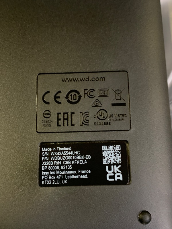 Photo 1 of WD_BLACK 5TB P10 Game Drive, Portable External Hard Drive, Works with Playstation, Xbox, & PC - WDBA3A0050BBK-WESN