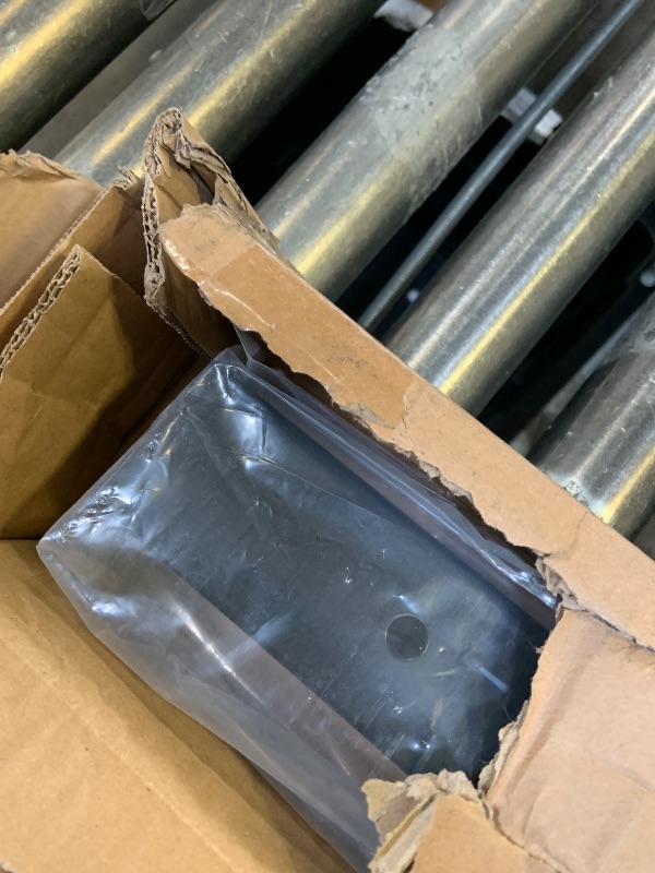 Photo 1 of Muzata Aluminum Black Corner Cable Railing Post 36 Inch 36"X2"x2" T-drilled One-Post Corner Solution Surface Mount Cable Railing System Kit Indoor Outdoor Seaside with User Guide PD02 B3AS