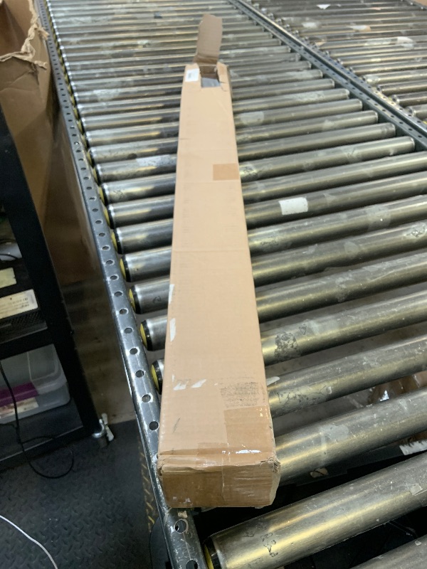 Photo 1 of Muzata Aluminum Black Corner Cable Railing Post 36 Inch 36"X2"x2" T-drilled One-Post Corner Solution Surface Mount Cable Railing System Kit Indoor Outdoor Seaside with User Guide PD02 B3AS