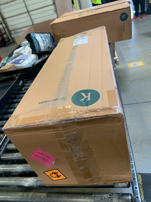 Photo 1 of Zinus 12 Inch King Green Tea Memory Foam Mattress [New Version], Fiberglass Free, Medium Firm Feel, Zoned Pressure Relief, Certified Safe Foams & Fabric, Mattress in A Box