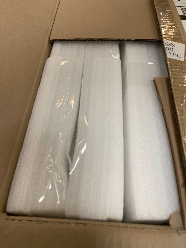 Photo 1 of Didaey 18 Pcs Cylinder Vases Set for Centerpieces 3.4''Diameter 6/8/ 10 Inch Tall Clear Glass Vase Hurricane Floating Candle Holder for Wedding Table Decoration