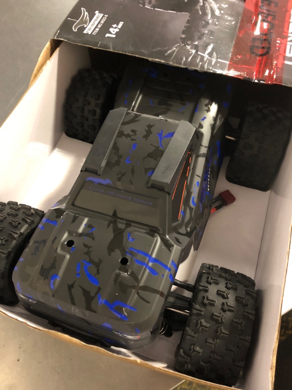 Photo 1 of AMORIL 1/10 RTR Brushless Fast RC Cars for Adults,Max 50mph Hobby Electric Off-Road Monster Truck,Waterproof High Speed RC Car 4WD Remote Control Car with 3S Lipo,Green