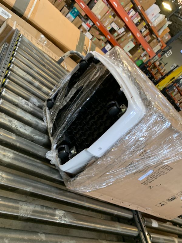 Photo 1 of Amazon Basics 4-In-1 Portable Air Conditioner with Remote, Timer, Sleep Mode, Auto Swing, Cool/Heat/Dry/Fan-Only Functions, 13500 BTU (ASHRAE), Cools Up to 550 Sqf, Energy Saving, White