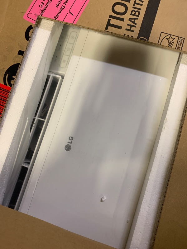 Photo 1 of LG 10000 BTU Window Air Conditioners [2023 New] Dual Inverter Remote WiFi Enabled App Ultra-Quiet Washable Filter Cools 450 Sq.Ft AC Unit air conditioner Easy Install White LW1022FVSM