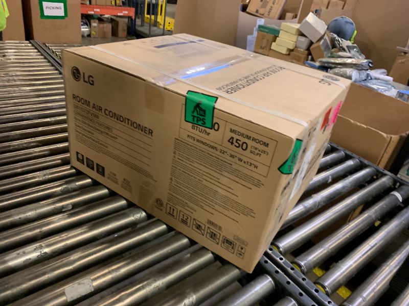 Photo 1 of LG 10000 BTU Window Air Conditioners [2023] Remote Control WiFi App Ultra-Quiet Washable Filter Cools 450Sq.Ft for Medium & Large Room AC Unit air conditioner Easy Install White LW1017ERSM1