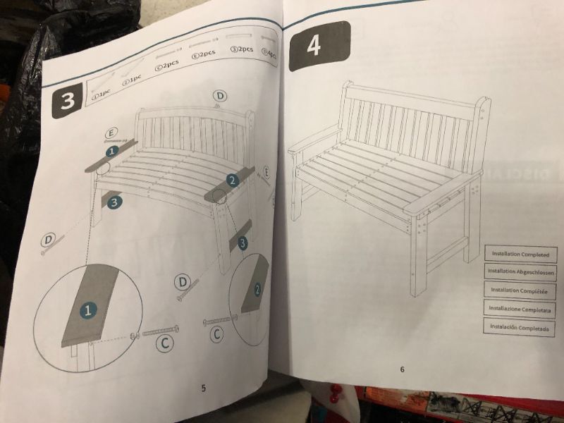 Photo 1 of Pure & Easy Outdoor Park Bench