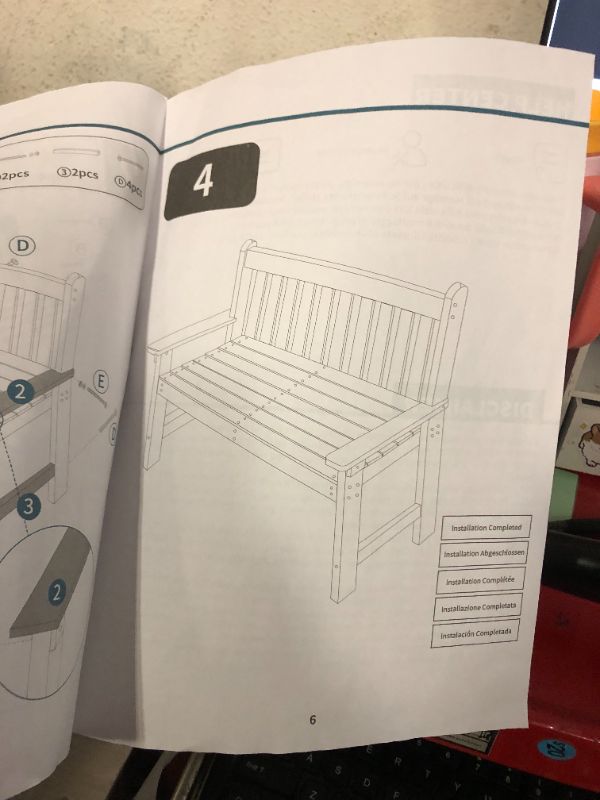 Photo 1 of Pure & Easy Outdoor Park Bench