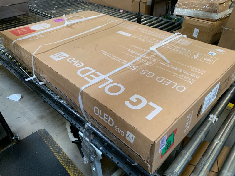 Photo 1 of LG 55-Inch Class OLED AI 4K B5 Series Smart TV w/Dolby Atmos, Dolby Vision, HDR10, AI Super Upscaling 4K, Filmmaker Mode, Wow Orchestra, Alexa Built-in (OLED55B5PUA.AUSZ, 2025)