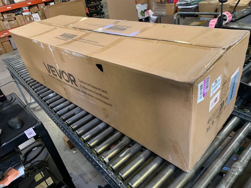 Photo 1 of VEVOR Crossover Truck Tool Box, 69x20x18 In, Heavy Duty Aluminum Toolbox with Diamond Texture, Pick Up Truck Bed RV Trailer Toolbox, Waterproof Storage Organizer with Lock, Keys, Side Handles, Black