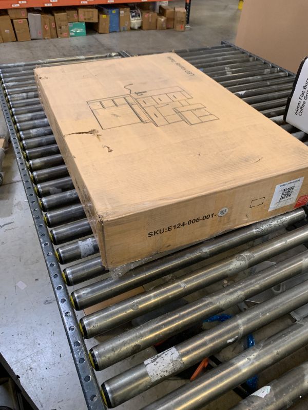 Photo 1 of MISSING MANY PIECES*****LIVELYGLOW Makeup Vanity Desk with Smart LED Mirror & Charging Station, 35.4" White Vanity Table Set with Cushioned Stool, 4 Drawers & Hairdryer Rack, Modern Bedroom Dressing Table-White