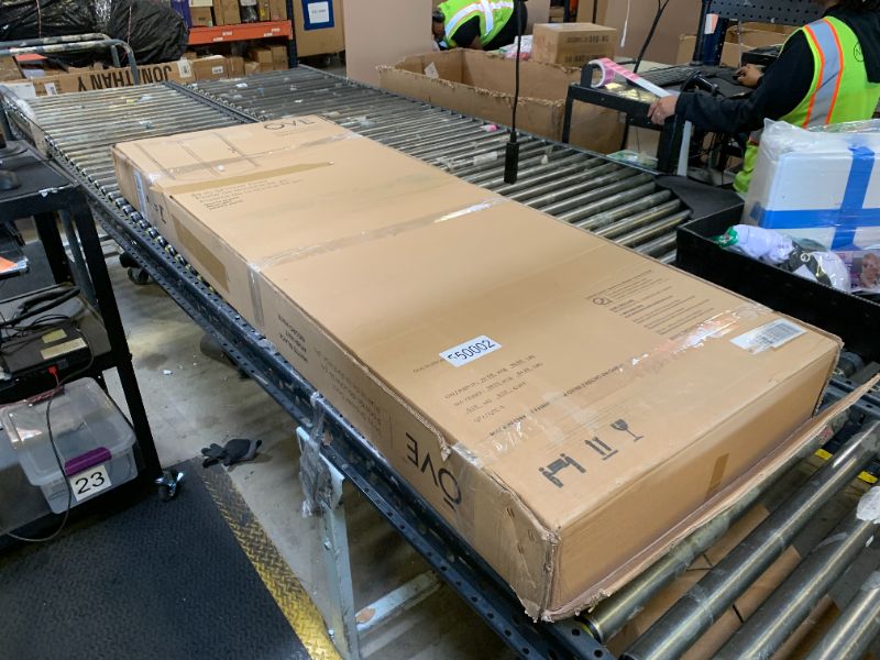 Photo 1 of OVE Decors Breeze 34 in. Corner Shower Sliding Door, With Included Walls and Base, Clear Glass and Satin Nickel Finish