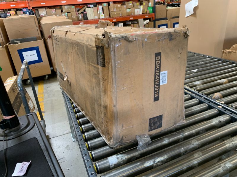 Photo 1 of VASAGLE LIRY Collection - 71-Inch Tall Kitchen Pantry Cabinet with Lights and Charging Station, Coffee Bar Cabinet with Doors and Drawer, Farmhouse Style, Adjustable Shelves, Rustic White UBBK363W12