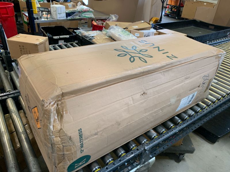 Photo 1 of Zinus 12 Inch King Green Tea Memory Foam Mattress [New Version], Fiberglass Free, Medium Firm Feel, Zoned Pressure Relief, Certified Safe Foams & Fabric, Mattress in A Box