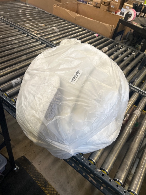 Photo 1 of Cymula Mattress Topper Full Size, Soft Sherpa Mattress Pad for Back Pain Sleeper Extra Thick Luxury Plush Mattress Cover, Pillow Top Futon Protector with 8-21" Deep Pocket, Grey