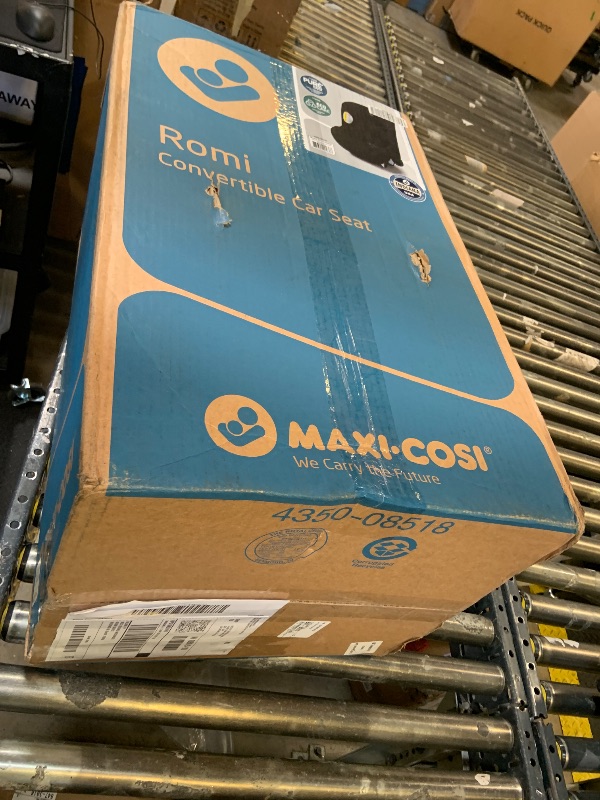 Photo 1 of Maxi-Cosi Romi 2-in-1 Convertible Car Seat, Infant Baby Seat, Rear & Forward Facing, 5-40 lbs, 30-50 lbs, Lightweight, Latch Installation, Machine-Washable, Travel-Ready, Sea Shadow
