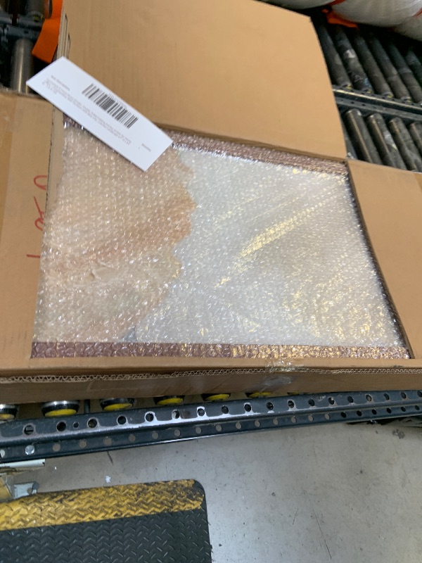 Photo 1 of Furnnylane 6 Panel Room Divider, Double-Sided Folding Privacy Screen for Home Office – Freestanding Wall Partition with New Chic Colorful Landscape 67" H x 63" W - 5.6 ft Tall