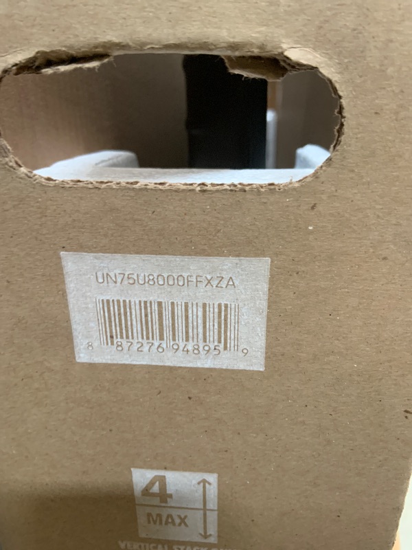 Photo 1 of Samsung 75-Inch Class Crystal UHD U8000F 4K Smart TV (2025 Model) Endless Free Content, Crystal Processor 4K, MetalStream Design, Knox Security, Alexa Built-in