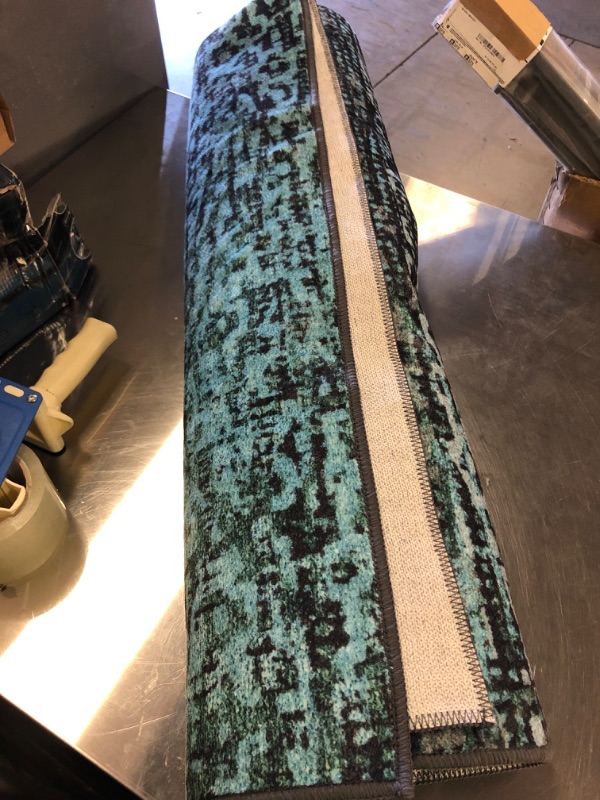 Photo 1 of YOFOLY Washable Area Rug - Living Room Large Rug Stain Resistant Carpet Vintage Carpet Bedroom Non-Slip Backing Home Decor Floor Decor Mat,Brown