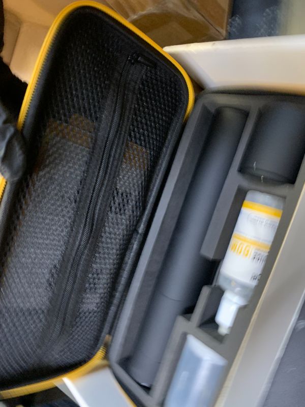 Photo 1 of COLBOR CF5 Portable Fog Machine with Remote Control, 40W Rechargeable Handheld Smoke Machine for Photography/Christmas/Cosplay, Mini Fogger with RGB Lighting & Tyndall Effect (Indoor/Outdoor Use)